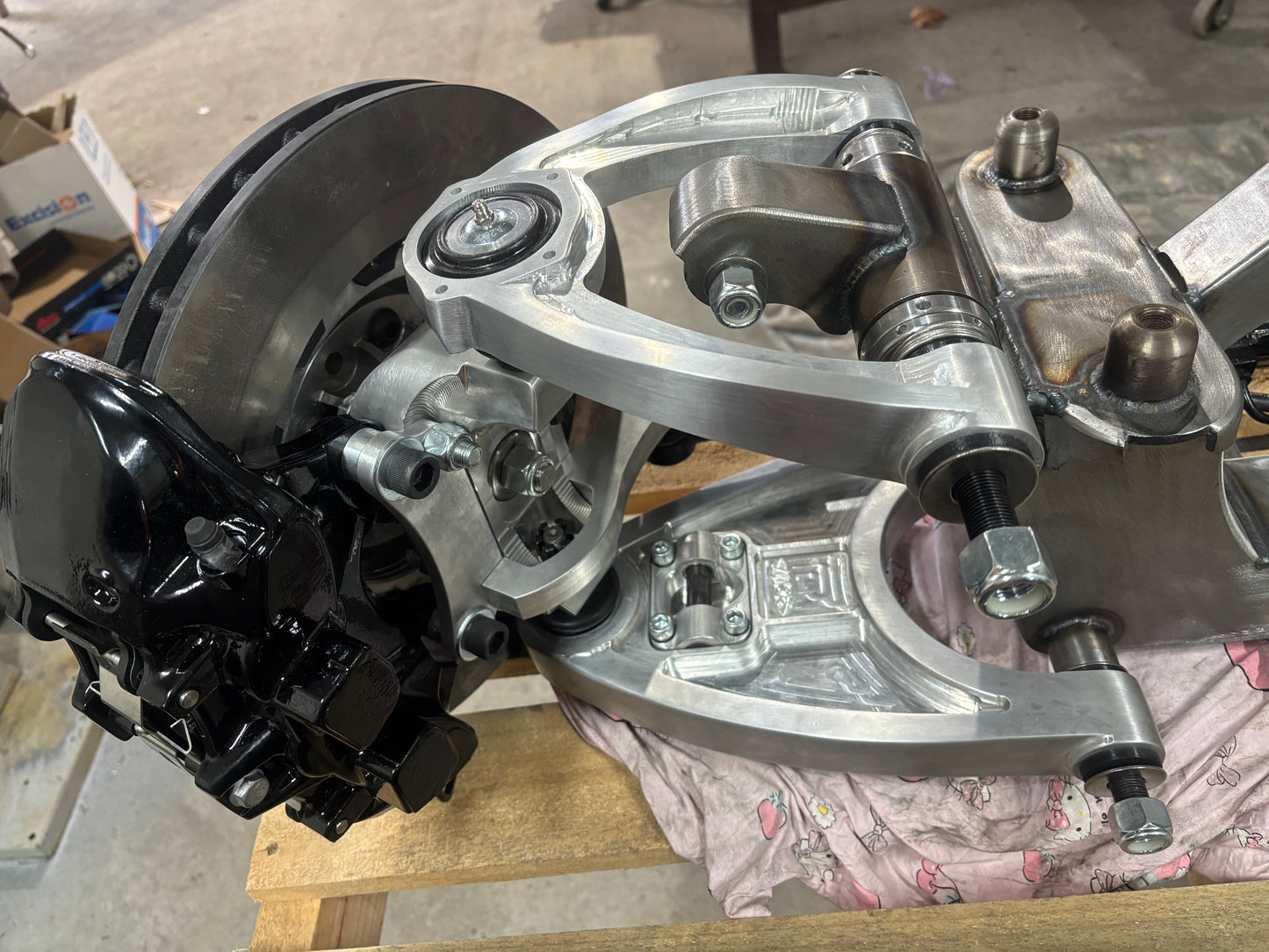 Billet control arm upgrade, For all SCW IFS and 4 link units