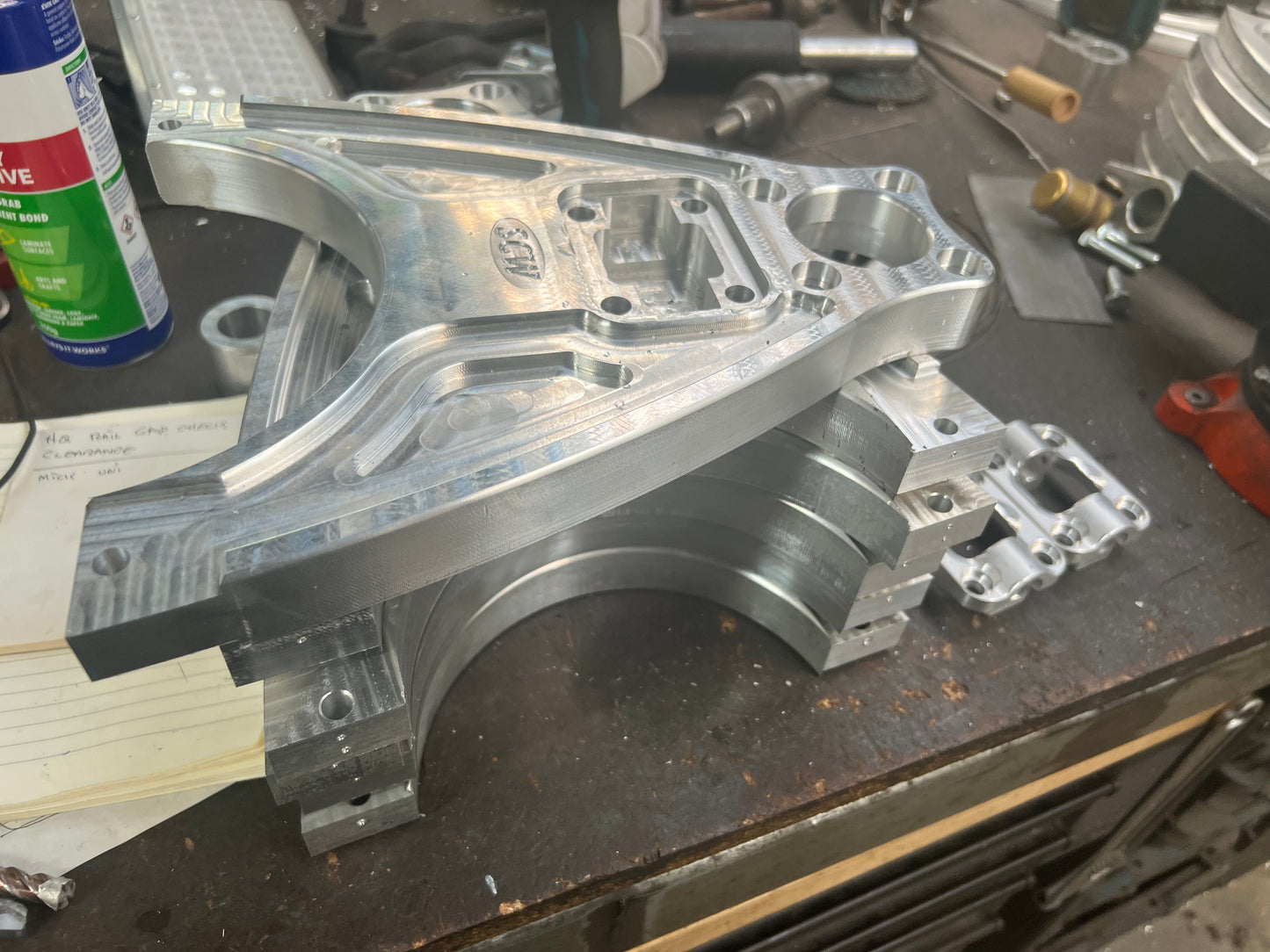 Billet control arm upgrade, For SCW IFS